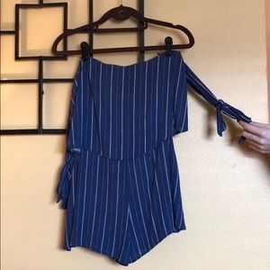 Off the shoulder romper